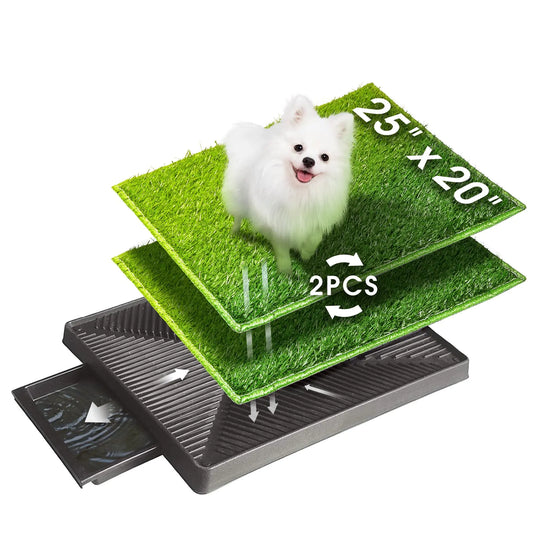 Hompet Dog Toilet Indoor Puppy Training Pad 25” x 20” x 2.5”